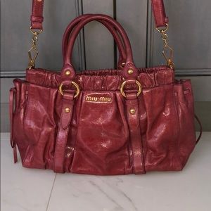 Miu Miu Vitello Satchel